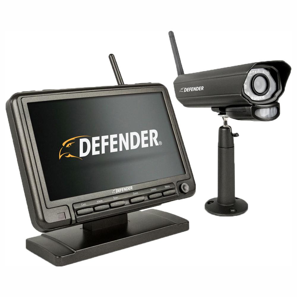 Defender Phoenixm2 Digital Wireless 7 In Monitor Dvr Security System With Night Vision Camera And Sd Card Recording Defender Phoenixm2 Digital Wireless 7 In Monitor Dvr Security System With Night Vision Camera And Sd Card Recording