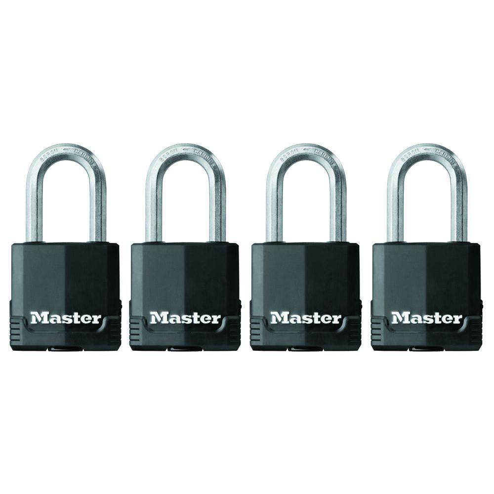 Master Lock Magnum 1-3/4 inch Covered Laminated Steel Padlock with 1-1/2 inch... by Master Lock