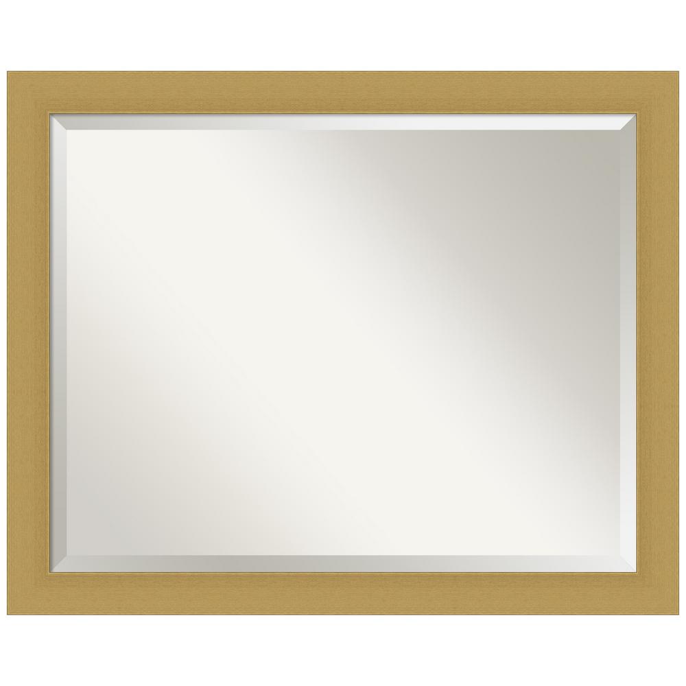 Amanti Art Grace 21.5 in. x 27.5 in. Modern Rectangle Framed Brushed