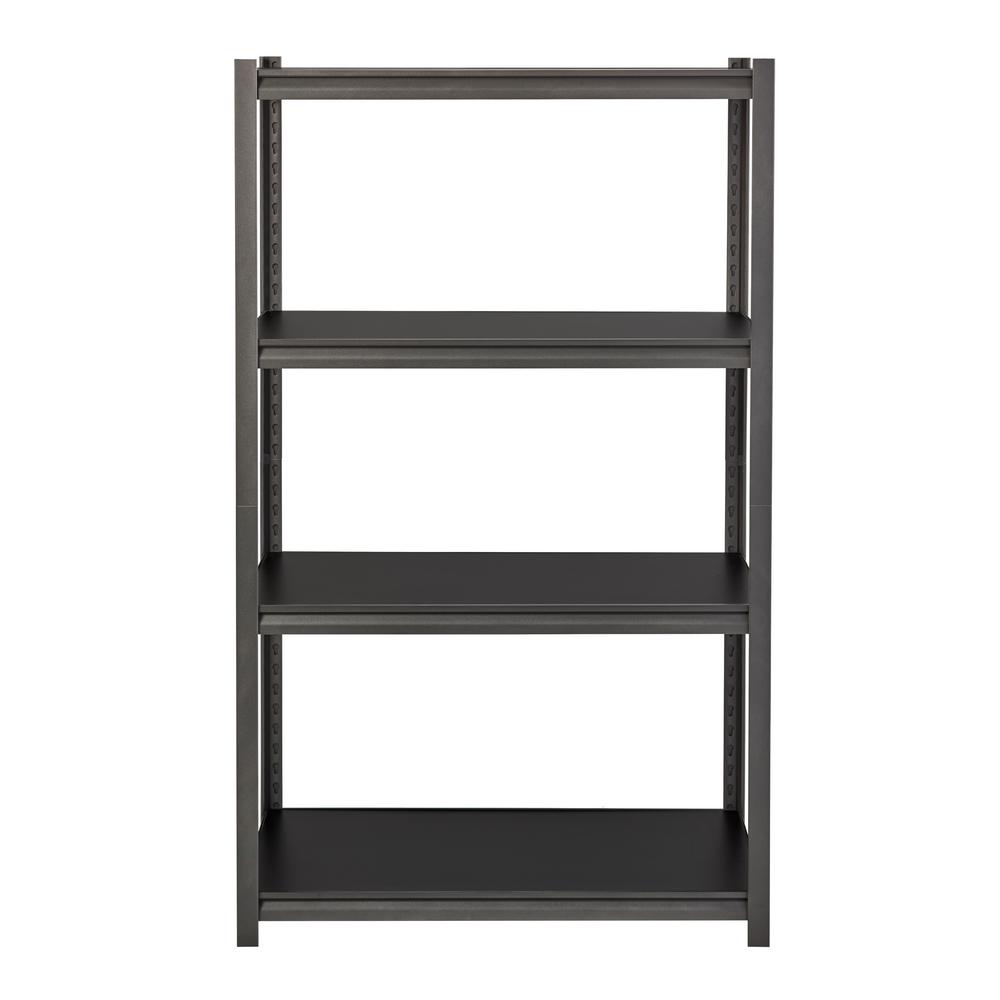 Shelf Boards Black Laminate Shelving Storage Organization 3200 Series 18 In D X 36 W 60 H