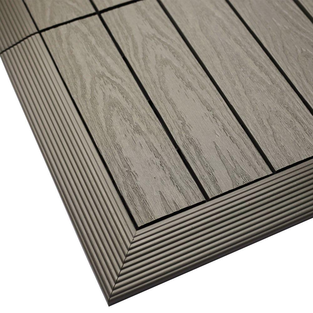 Newtechwood 1 6 Ft X Quick Deck Composite Tile Outside Ft Quick Deck Composite Tile
