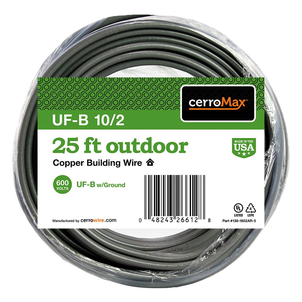 Weatherproof Outdoor Electrical Wires Wire The Home Depot