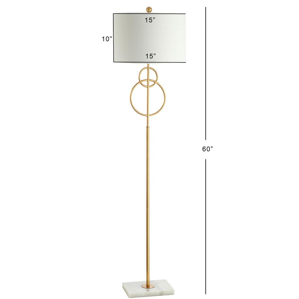 99 led circle floor lamp