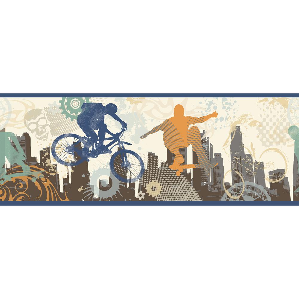 Chesapeake Shawn Extreme Silhouettes Wallpaper Border Bbc46322b Chesapeake Shawn Extreme Silhouettes Wallpaper Border