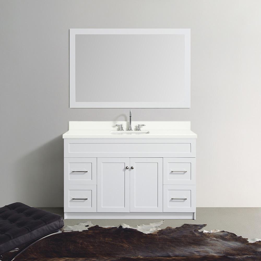 Ariel Hamlet 54 In W X 21 5 In D X 33 5 In H Bath Vanity