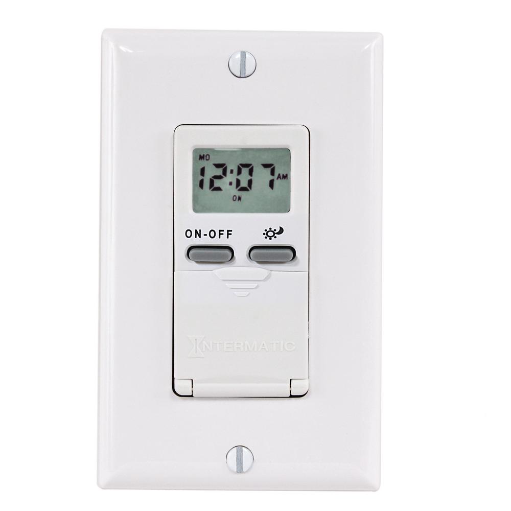 Intermatic Et1125cr 24 Hour 30 Amps 2xspst Or Dpst Electronic Time Switch Clock Voltage 120 Volt 277 Volt Nema 3r Switch Reduce Energy Costs Switches