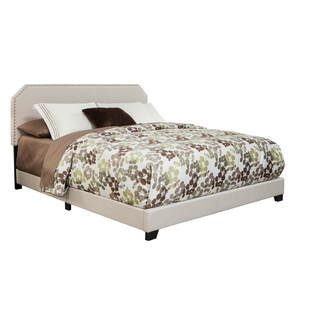 Upholstered Beds Headboards Bedroom Furniture The Home Depot