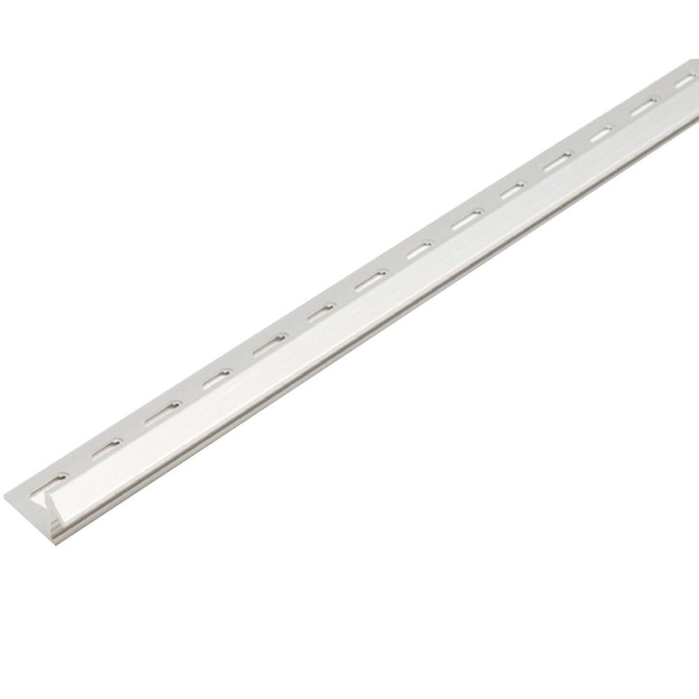 M D Building S Satin Clear 1 263 In X 96 Aluminum Tile Aluminum Tile To Carpet Edging Trim