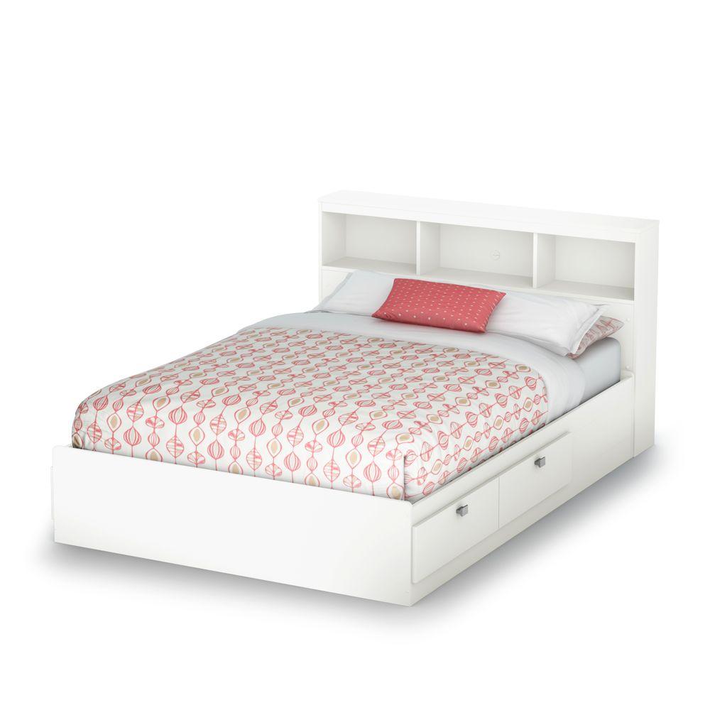 kids full size bed with storage