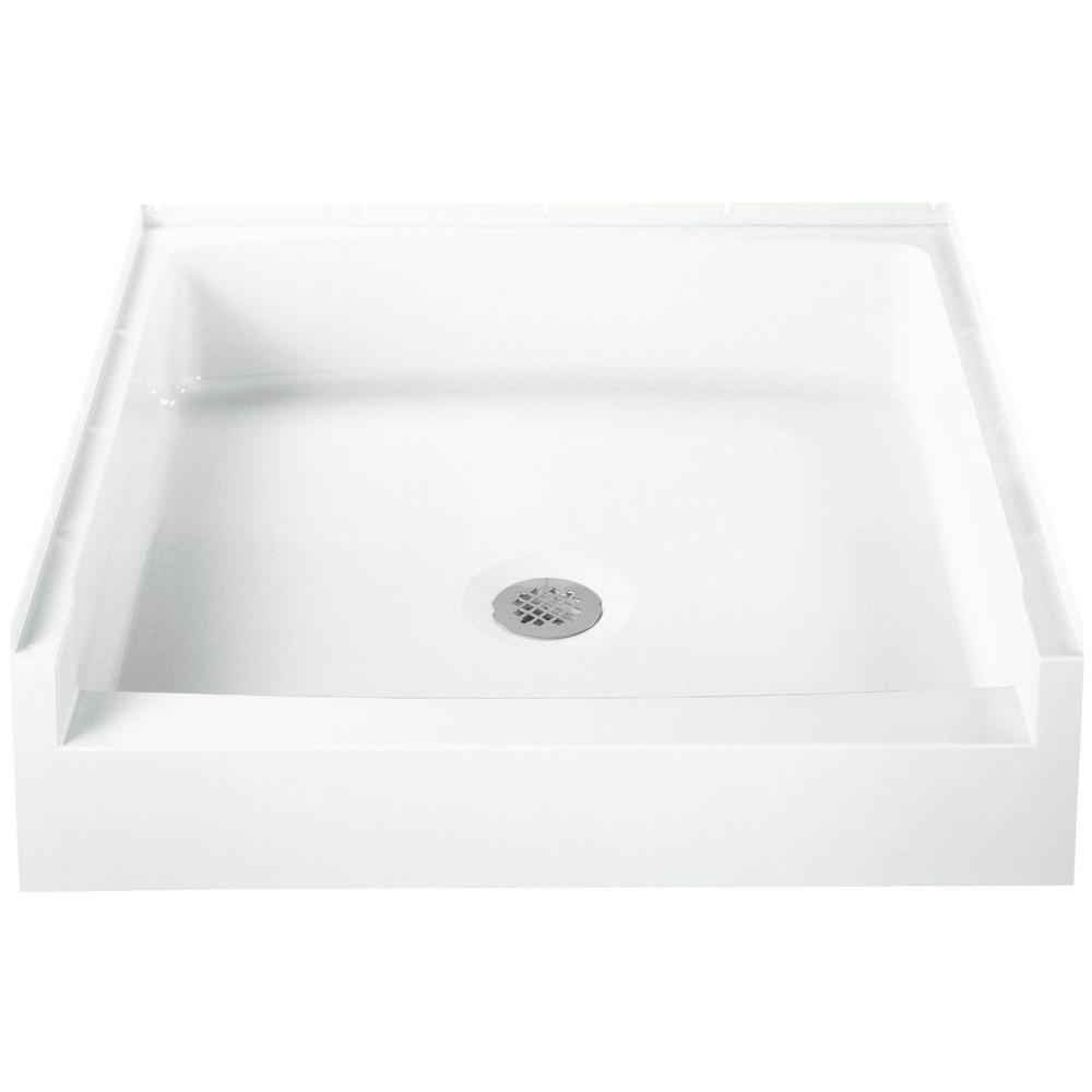 STERLING Advantage 32 in. x 34 in. Single Threshold Shower Base in