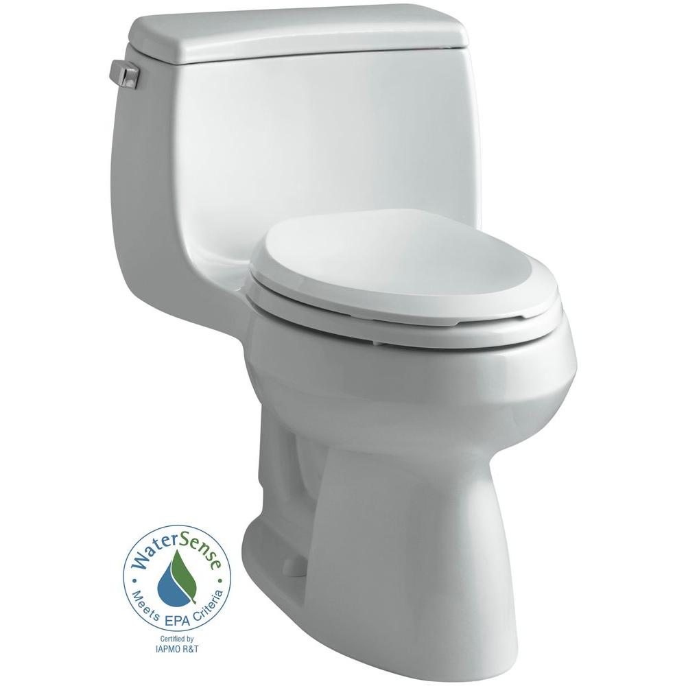 KOHLER Gabrielle Comfort Height 1Piece 1.28 GPF Single Flush Elongated