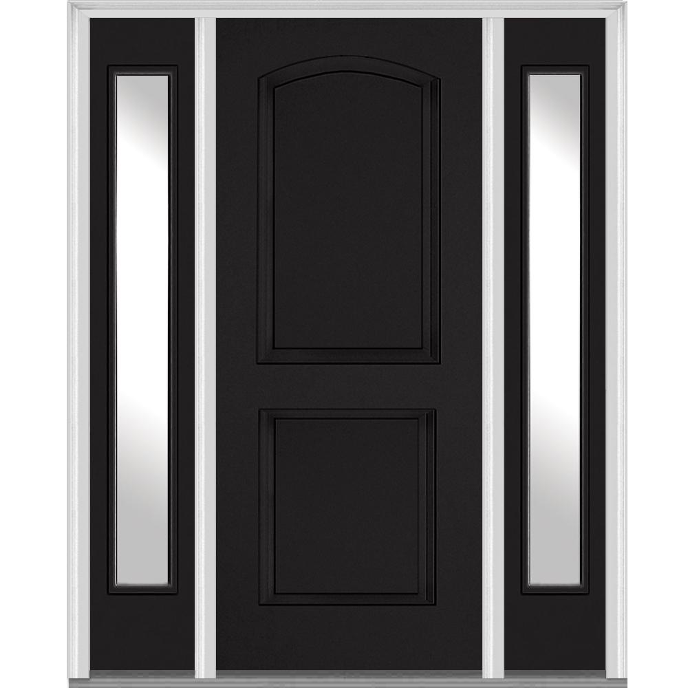 mmi-door-68-5-in-x-81-75-in-2-panel-archtop-painted-fiberglass-smooth