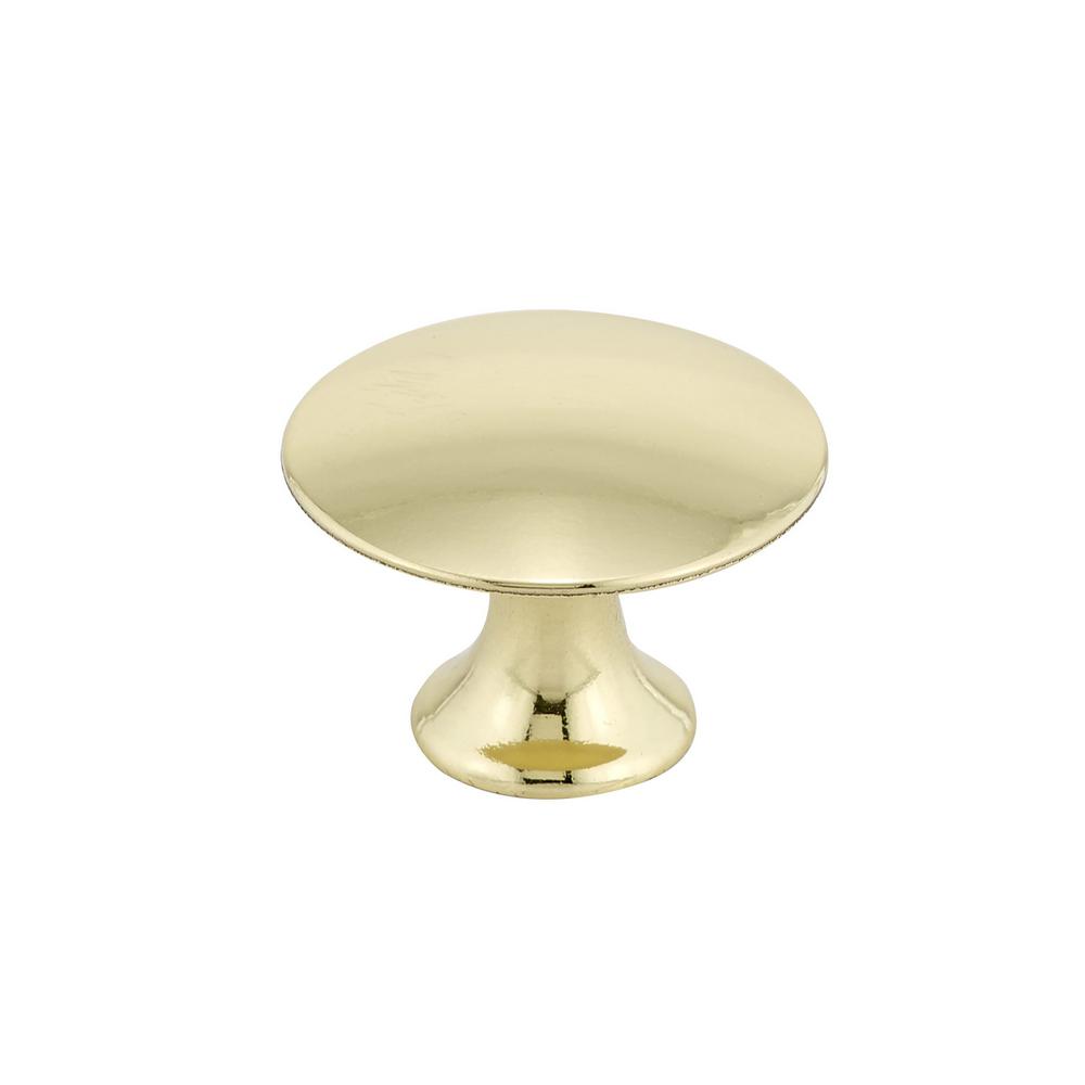 Richelieu Hardware Traditional 1 316 In 30 Mm Brass Round Cabinet Knob Bp2445930130 The 1127