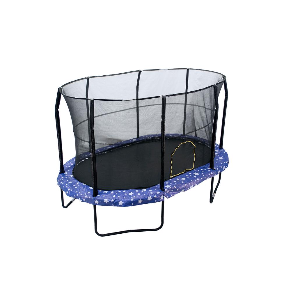 Upper Bounce Easy Assemble Mega 9 ft. x 15 ft. Rectangular Trampoline