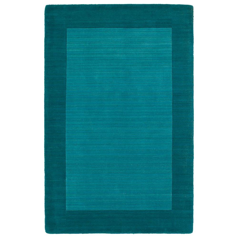 Kaleen Regency Turquoise 8 Ft X 10 Area Rug