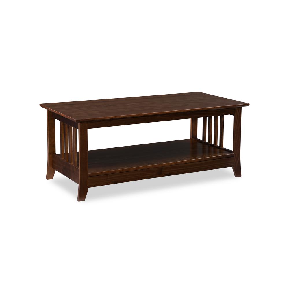Linon Home Decor Linon Kendall Dark Cappuccino Wood Coffee Table Thd02627 The Home Depot
