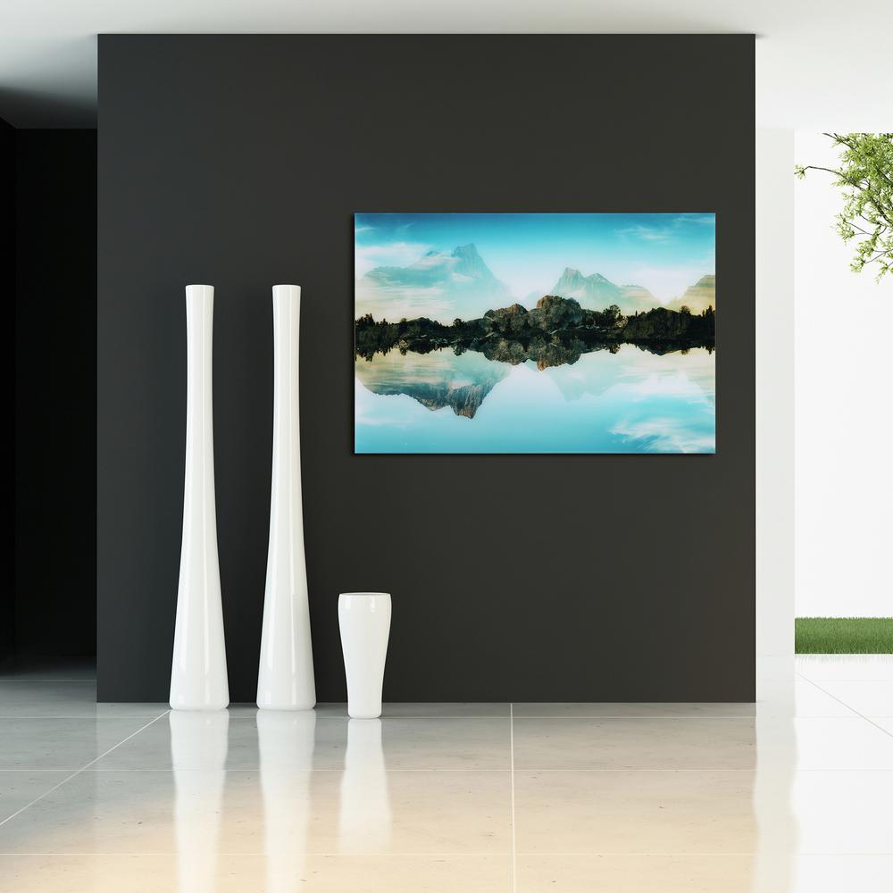 32 In X 48 Quiet Waters Frameless Free Floating Tempered