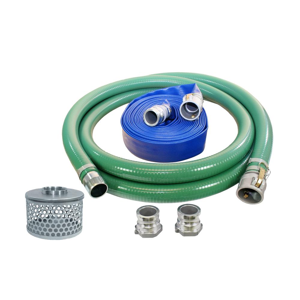 Lifan 3 In Water Pump Hose Kit With Quick Connects St3hk 3000 Qc