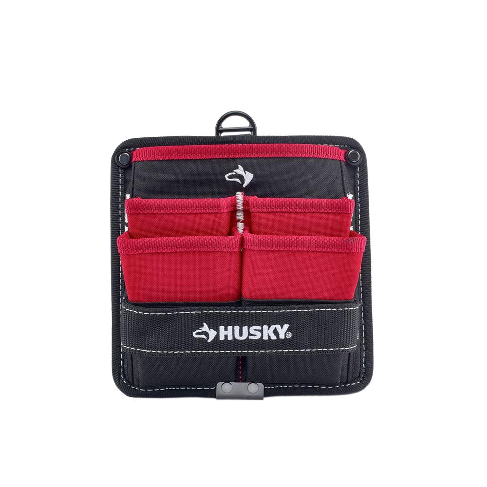 Husky 7 In 5 Pocket Tool Pouch Bag Gp 53257bn16 The Home Depot