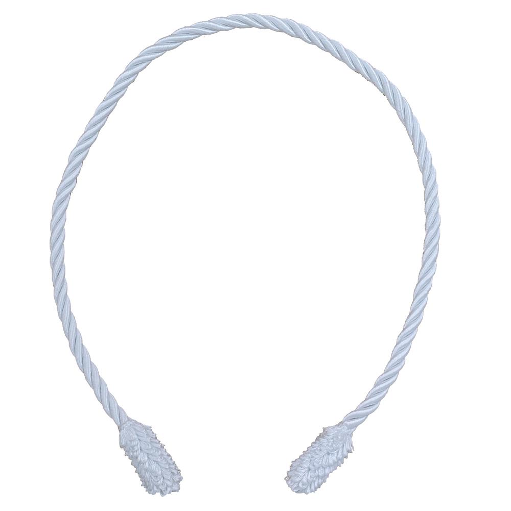 Haute Decor 20 In White Decorative Garland Ties Dt2006w The