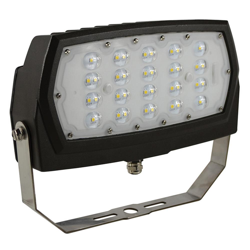 Halco Lighting Technologies Floodlights Landscape Proled 48 Watt Bronze Outdoor Integrated Led Medium Landscape Flood Light Fixture