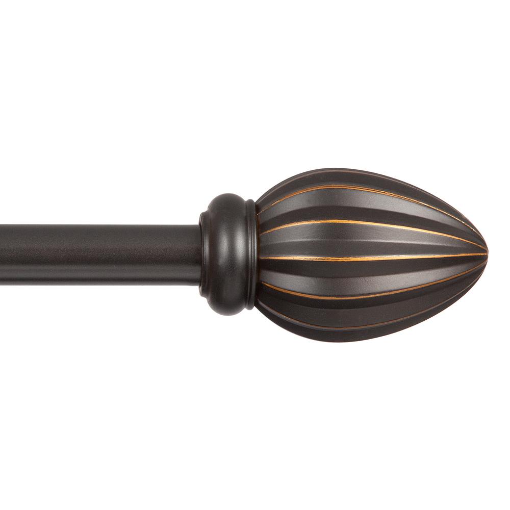 Kenney Oil Rubbed Bronze Curtain Rods Window Treatments