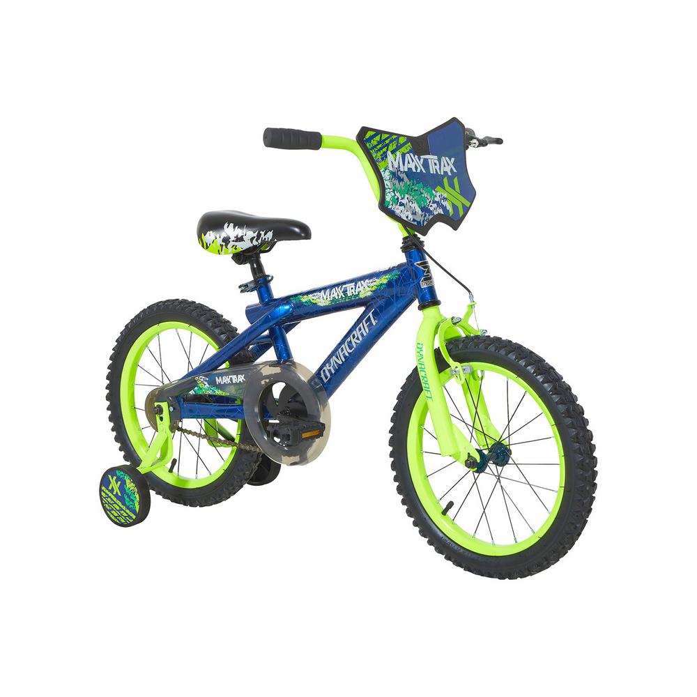 UPC 087876056898 product image for Dynacraft 16 in. Boys Maxx Trax Bike, Blues | upcitemdb.com