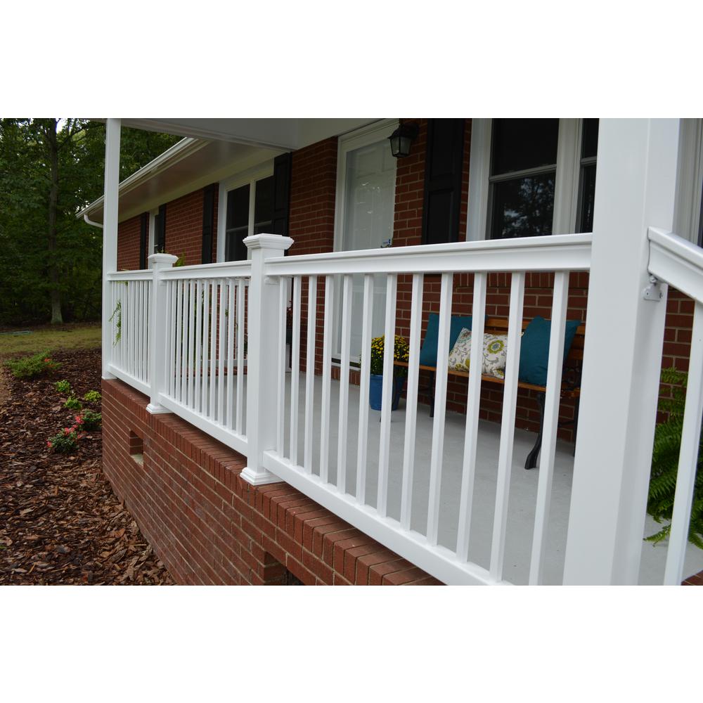 White Composite Rail Kit ArmorGuard Deluxe 70 in