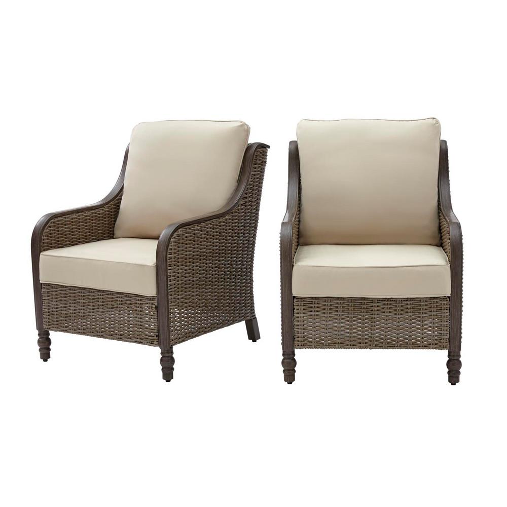 Hampton Bay Windsor 6 Piece Wicker Patio Conversation Set With Beige Cushions A201001500 The Home Depot - 6 Piece Windsor Patio Set Hampton Bay Windsor 6 Piece Wicker Patio Conversation Set With Beige Cushions A201001500 The Home Depot - 6 Piece Windsor Patio Set