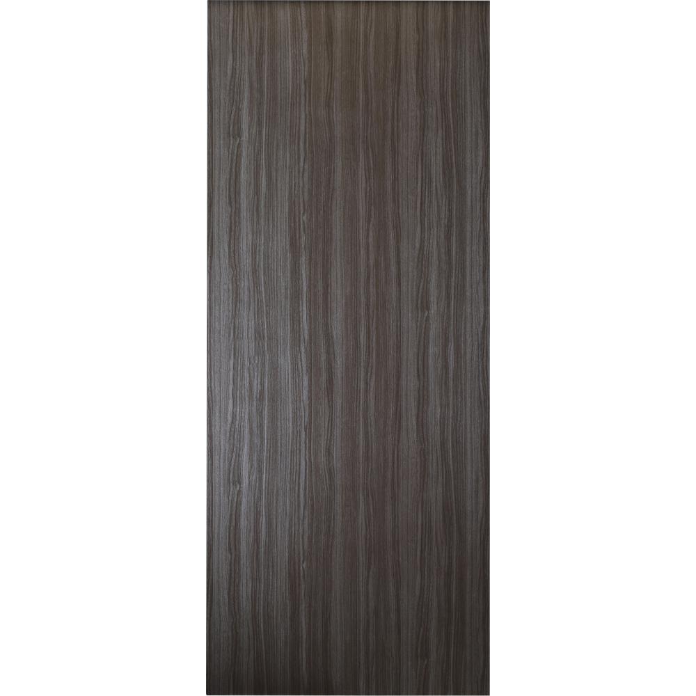 Belldinni 32 In X 80 In Paola Gray Oak Finished Textured Solid