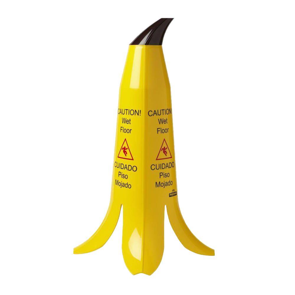 Carlisle 20 in. English/Spanish/French Pop-Up Caution Cone with Carrier ...