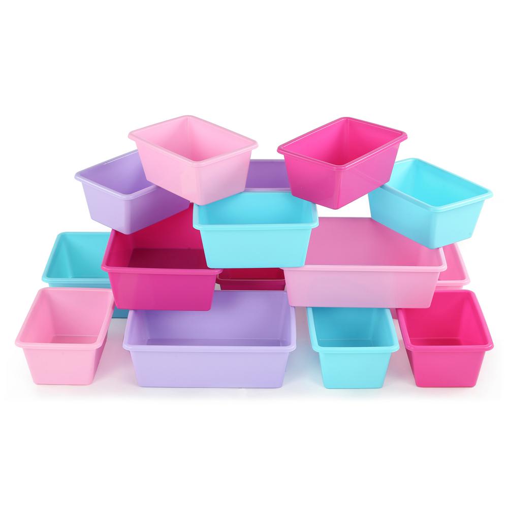 toy organizer pink