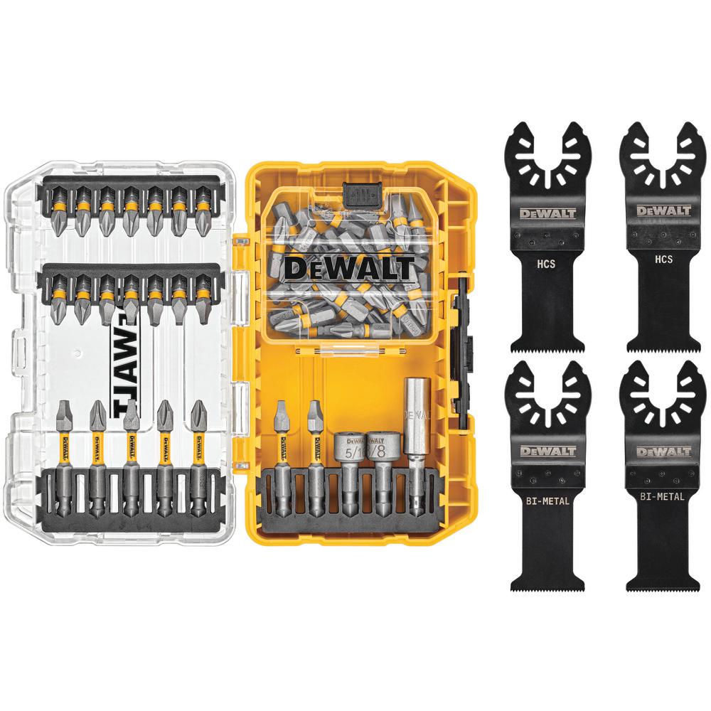 DEWALT MAXFIT Steel Driving Bit Set (50Piece) with Oscillating Tool
