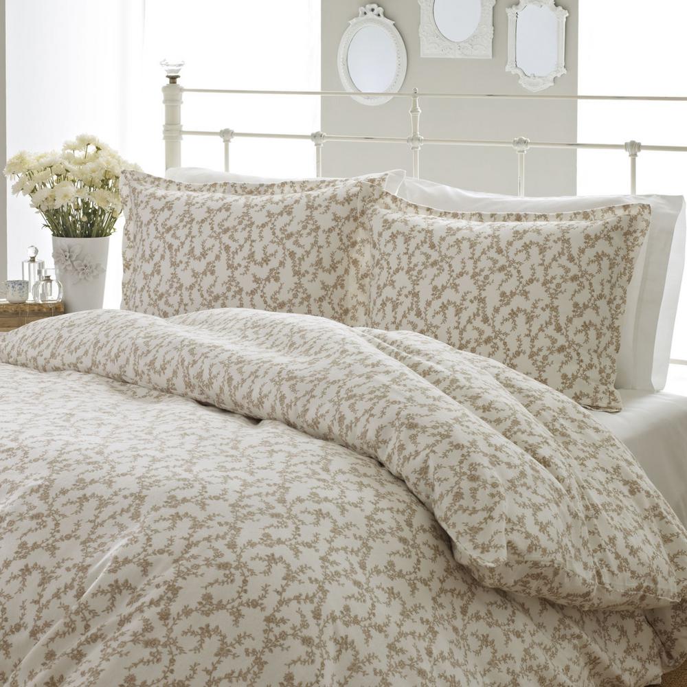 Laura Ashley Victoria Brown 2 Piece Twin Comforter Set 224031