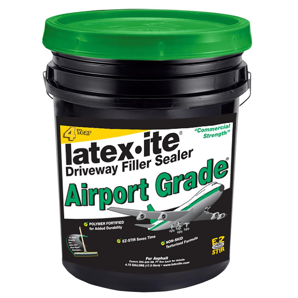 Latexite 4.75 Gal. Airport Grade Asphalt Driveway Filler Sealer73066