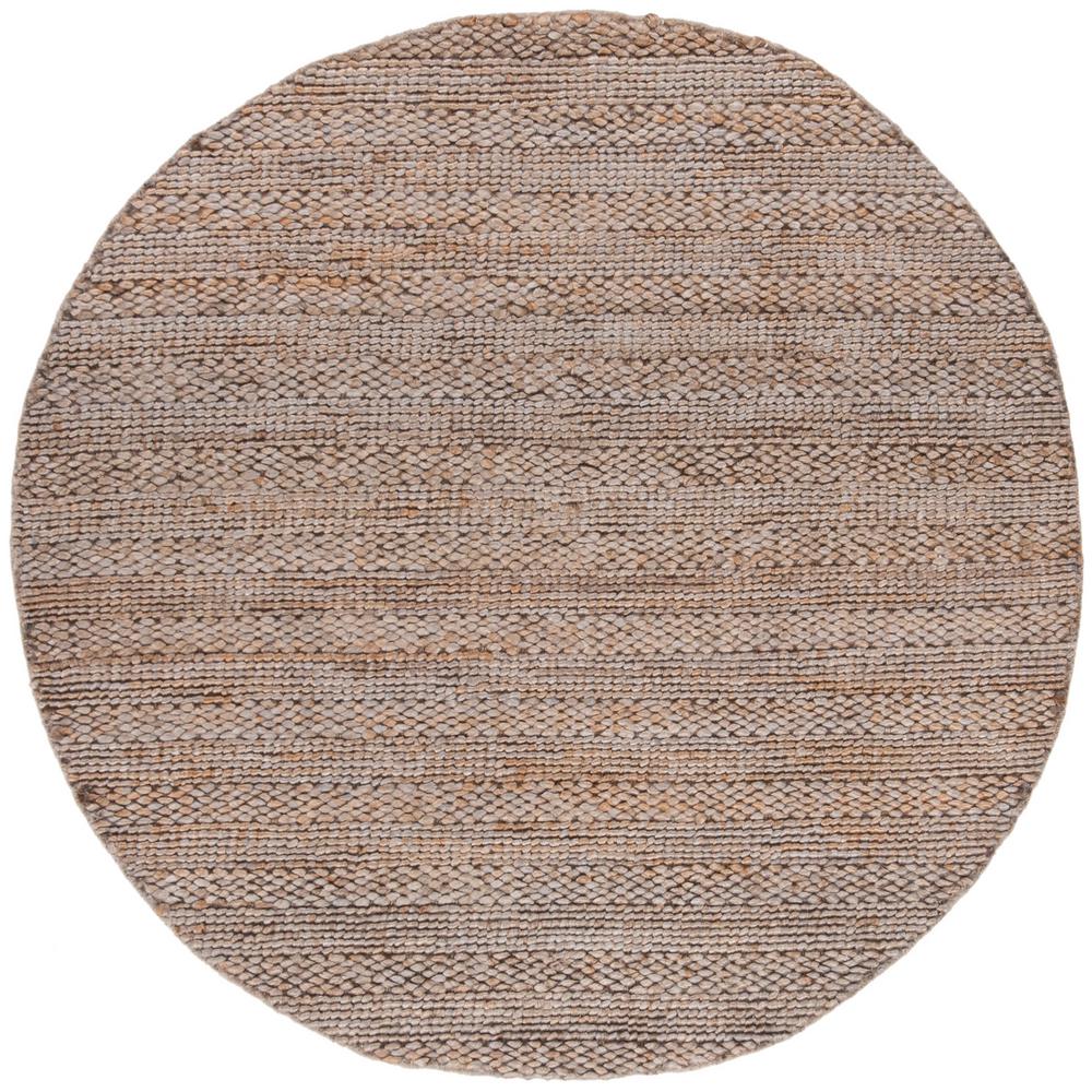 Safavieh Natural Fiber Beige 6 ft. x 6 ft. Round Area Rug-NF212B-6R ...