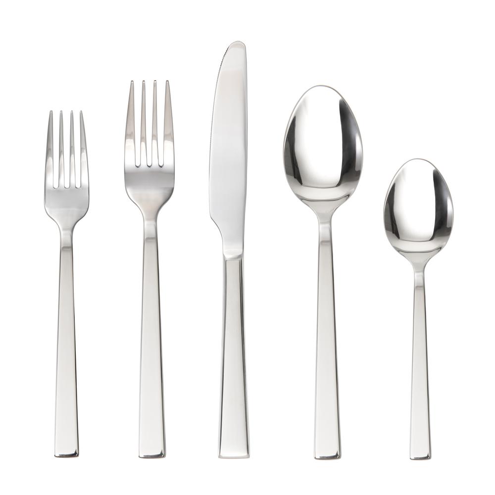 FORTESSA SS Bistro 20-Piece Flatware Set, Boxed (Service ...