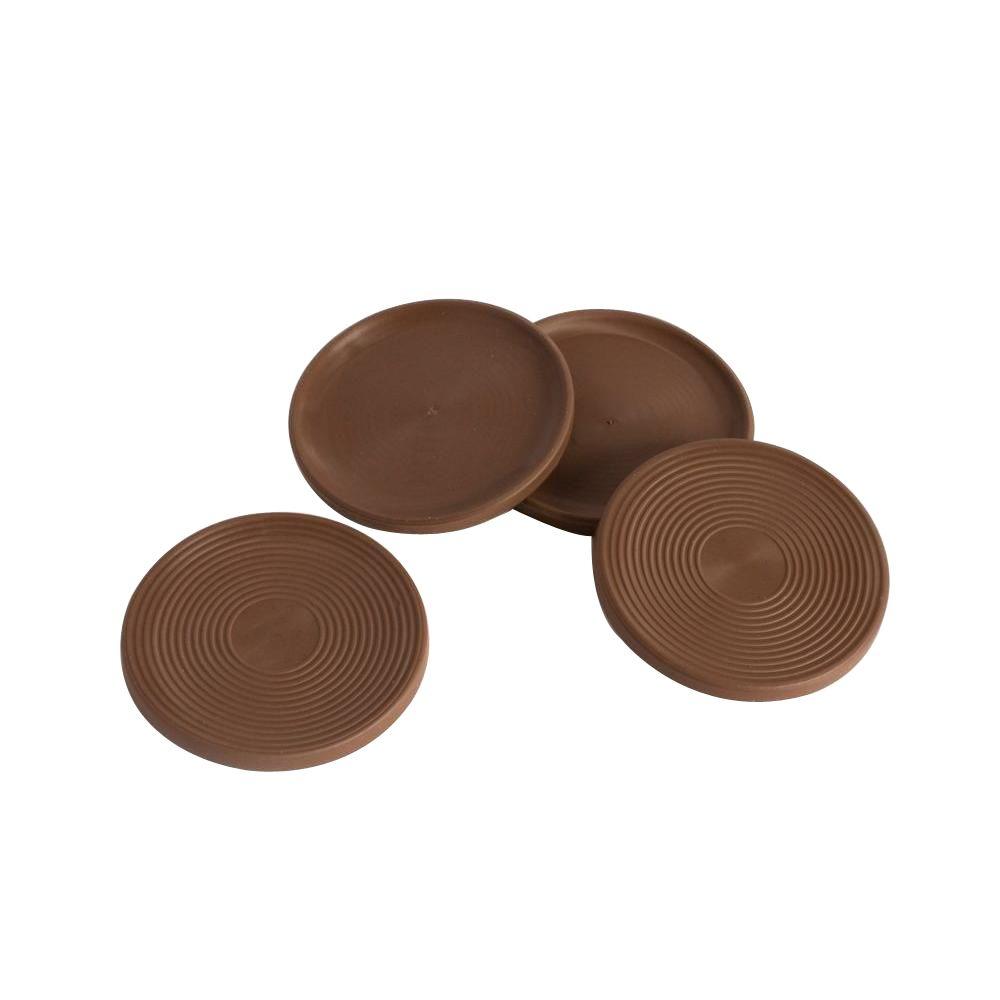 Slipstick 3 In Chocolate Brown Non Slip Rubber Floor Surface