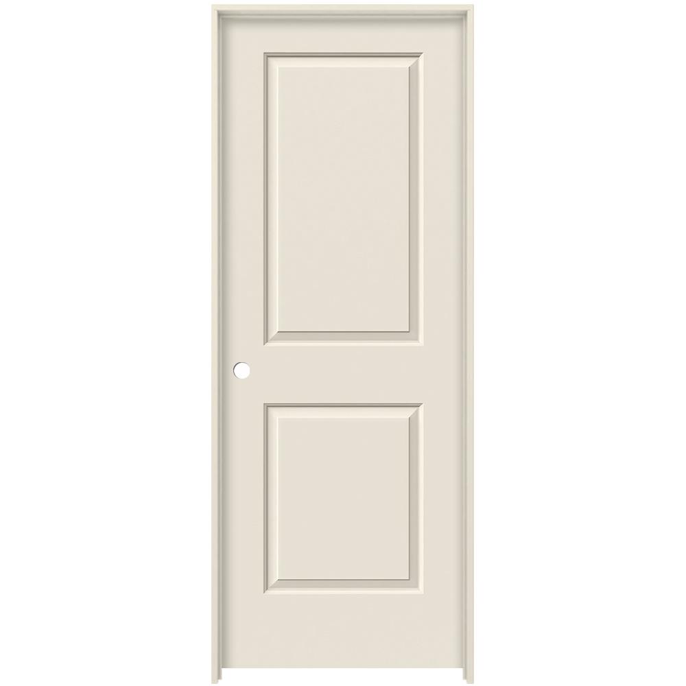 24 In X 80 In Cambridge Primed Right Hand Smooth Molded Composite Mdf Single Prehung Interior Door