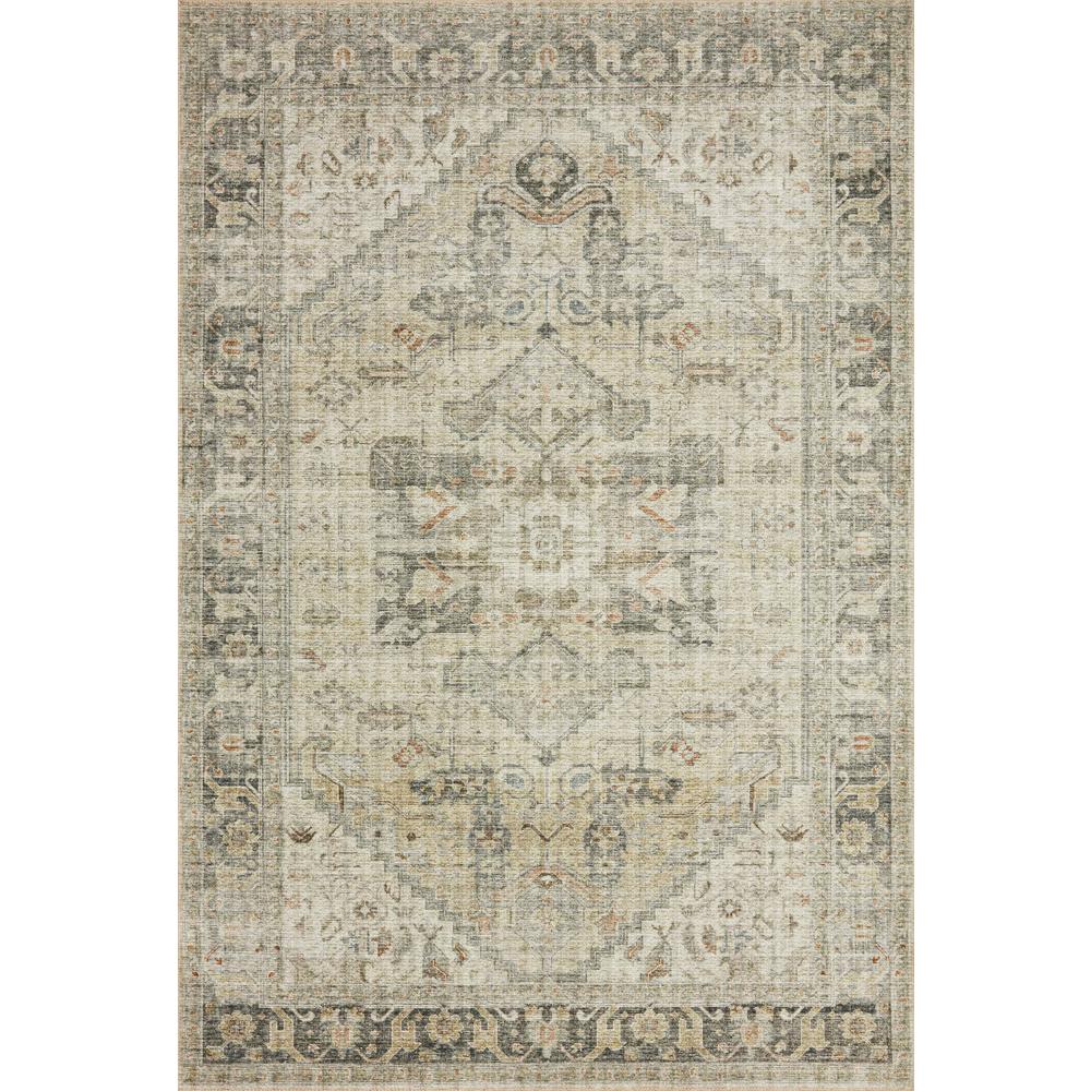 LOLOI II Skye Natural/Sand 6 ft. x 9 ft. Oriental 100% Polyester Pile Area Rug, NATURAL / SAND