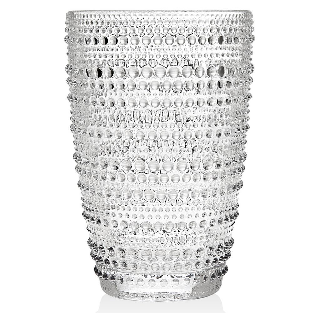 Godinger Lumina 10 oz. Clear Highball Glasses Crystal (Set of 4)48112 The Home Depot