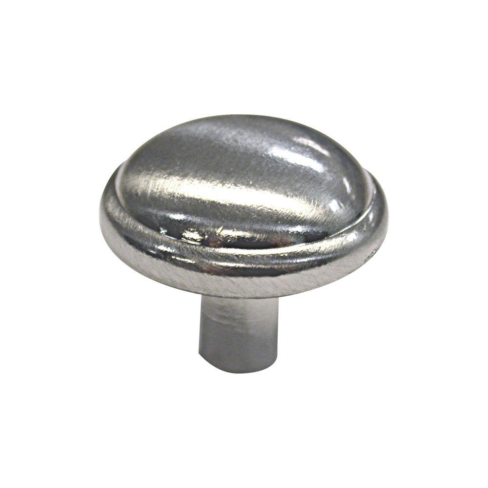 Richelieu Hardware 1 1 5 In 30 Mm Brushed Nickel Cabinet Knob 10   Richelieu Hardware Cabinet Knobs Dp0218195 64 145 