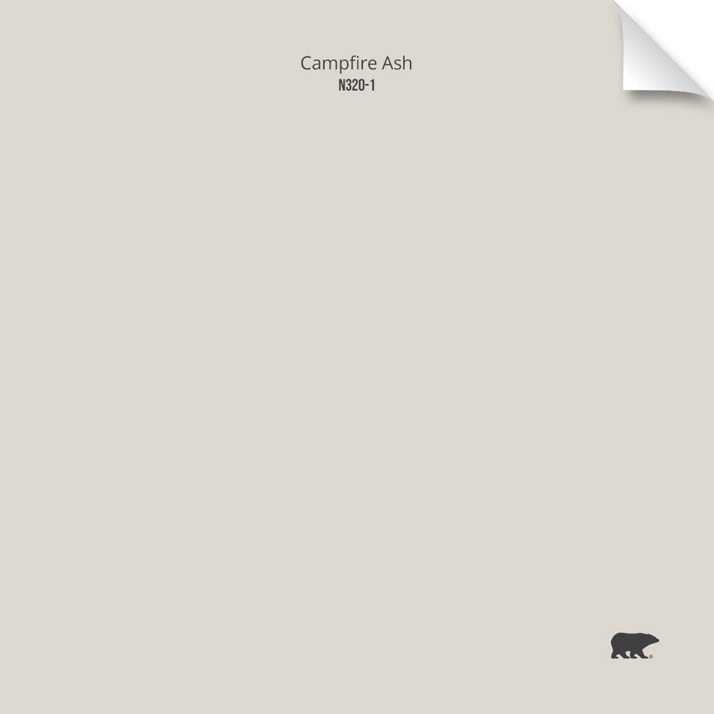 BEHR 61/2 in. x 61/2 in. N3201 Campfire Ash Matte Interior Peel and