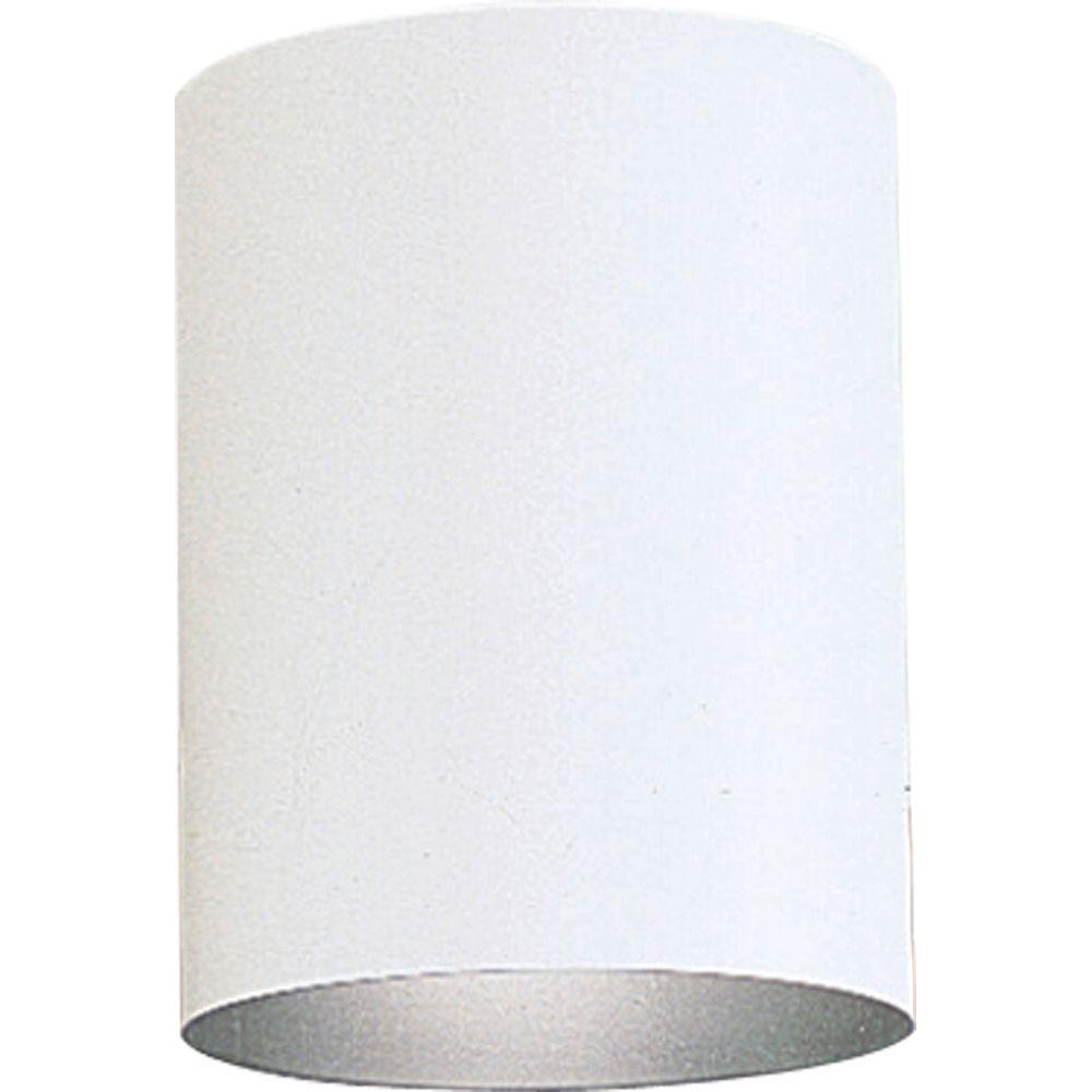 Progress Lighting 1 Light White Outdoor Flushmount