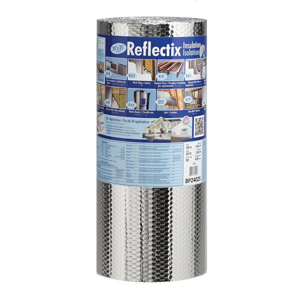 Reflectix 24 in. x 25 ft. Double Reflective Insulation-BP24025 - The ...