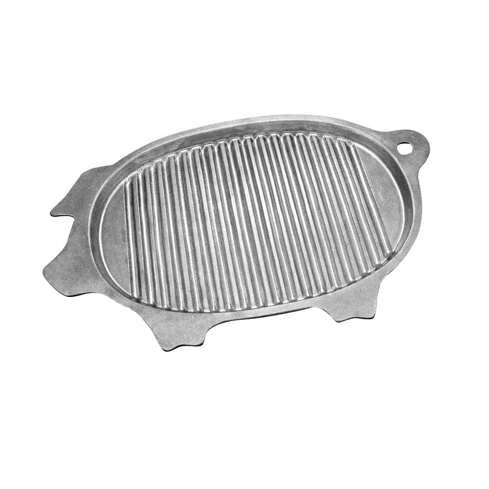 Wilton Armetale 18.25 in. x 9.75 in. Gourmet Grillware Grill Pan 201501