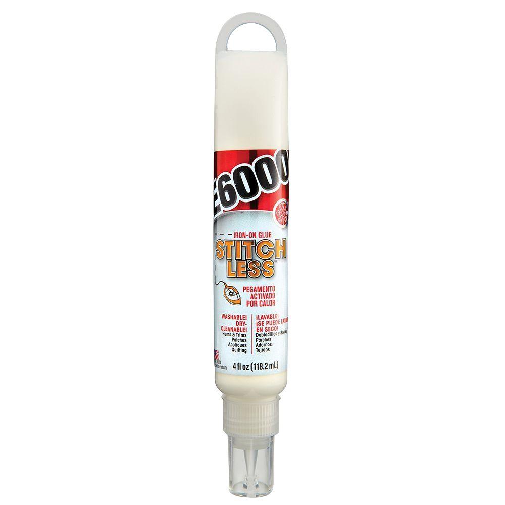 E6000 StitchLess 4 fl. oz. Clear Glue (6-Pack)-565302 - The Home Depot