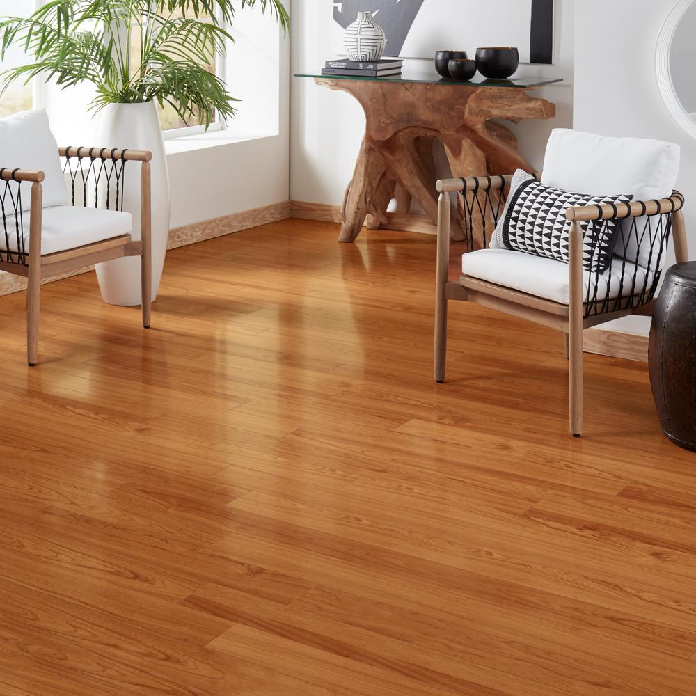 Medium - Oak - High Gloss - Laminate Wood Flooring - Laminate Flooring ...