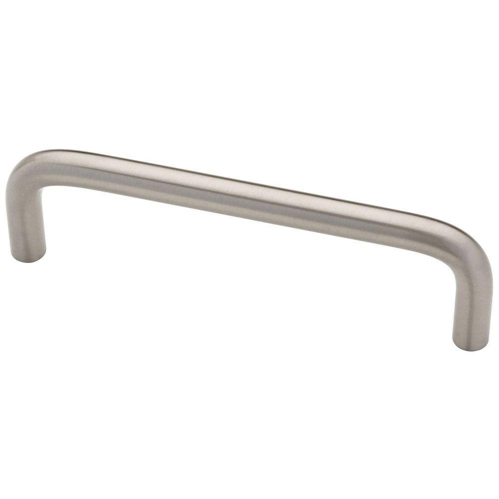 Liberty 33/4 in. (96mm) Satin Nickel Wire Drawer PullP604D6SNC1 The Home Depot