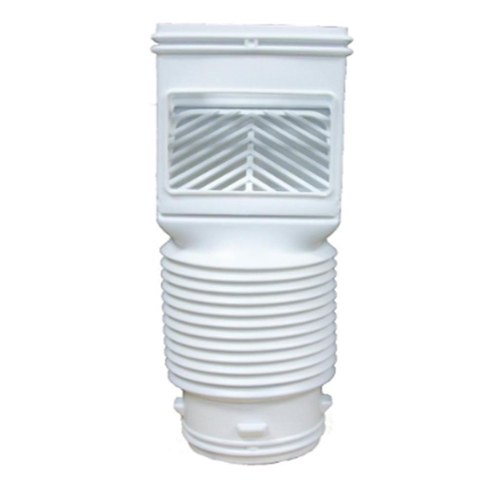 FlexASpout White Downspout Extension85010 The Home Depot